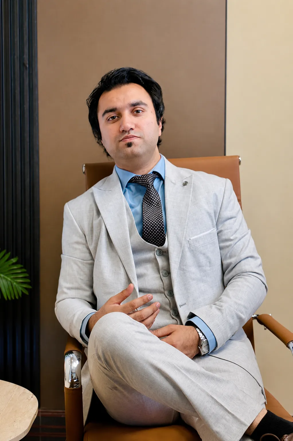 Haseeb Hamdani, Director, Accounting and Taxation at Bestax, in his office